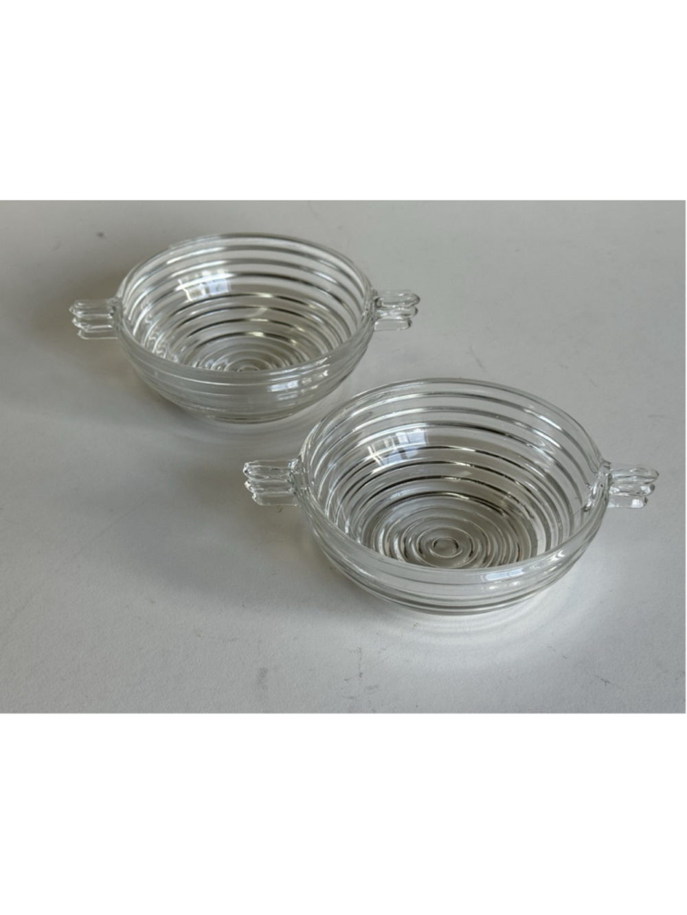 Anchor Hocking Manhattan Fruit / Berry Bowls - Set Of 2